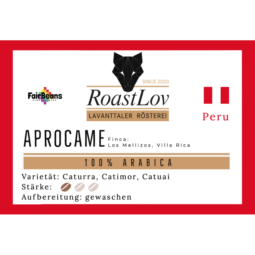 Kaffee Peru Aprocame 125g